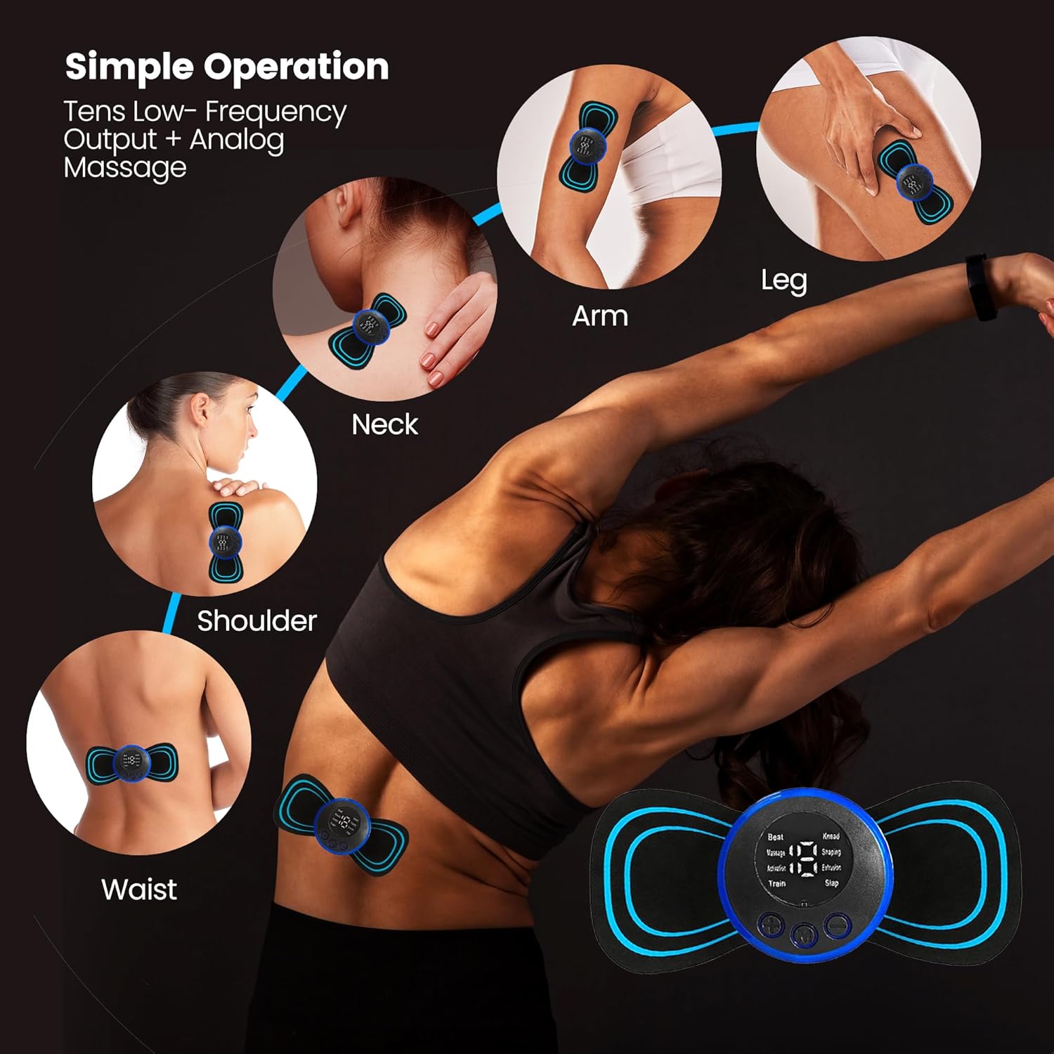 Mini massage stick