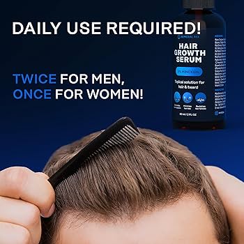 Serum para el crecimiento del cabello
